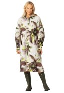 Poncho de pluie léger Photoristic Flower à manches par Ilse Jacobsen 3