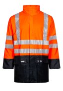 Anorak Hi-Vis fluor orange/marine de Lyngsøe Rainwear