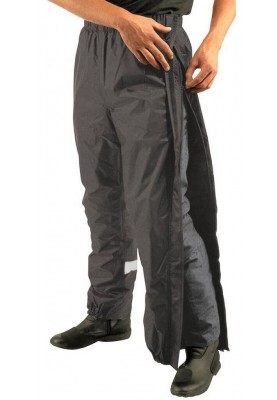 Mac in a Sac pantalon de pluie léger à fermeture éclair intégrale noir