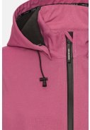 Manteau imperméable Softshell A-ligne Magenta Haze par Ilse Jacobsen 2
