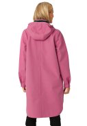 Manteau imperméable Softshell A-ligne Magenta Haze par Ilse Jacobsen 5