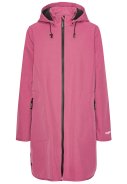 Manteau imperméable Softshell A-ligne Magenta Haze par Ilse Jacobsen