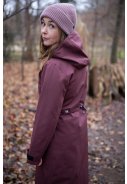 Manteau long imperméable Merlot Danedogwalker de Danefae 5
