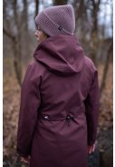 Manteau long imperméable Merlot Danedogwalker de Danefae 6