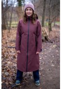 Manteau long imperméable Merlot Danedogwalker de Danefae 7