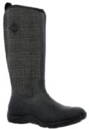Botte femme Muck Boots Arctic Adventure noire à carreaux 3