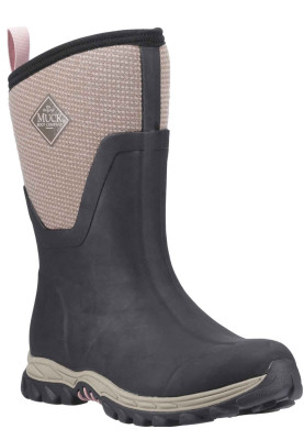 Bottes Muck Arctic Sport Mid II femme Noir/Tweed