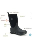 Muck Boots bottines homme Arctic Excursion Mid noir / gris 2