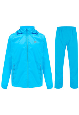 Combinaison de pluie bleu néon Mac in a Sac