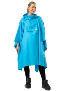 Poncho de pluie bleu fluo Mac in a Sac
