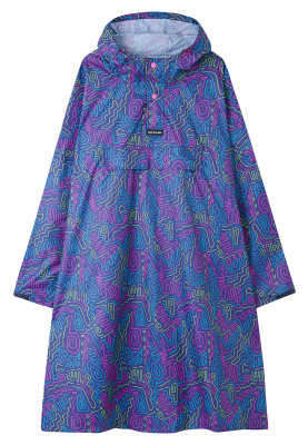 Poncho de pluie Néon Jazz Festival de Mac in a Sac