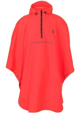 Poncho Essential Agu Go Grant rouge néon d’Agu