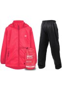 Combinaison de pluie enfant néon rose Mac in a Sac