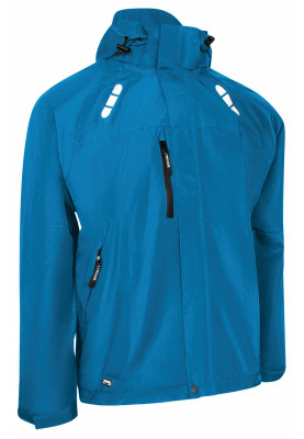 Veste imperméable respirante bleue (petrol) de Lyngsøe Rainwear