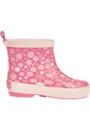 Botte de pluie courte rose à pois de Playshoes 4