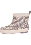 Botte de pluie courte violette à fleurs de Playshoes 4