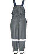 Pantalon de pluie Playshoes à bretelles gris foncé 4