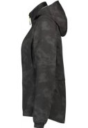 Veste de pluie compacte noire réfléchissante pour femme Commuter jacket d'Agu 3