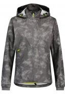 Veste de pluie compacte noire réfléchissante pour femme Commuter jacket d'Agu 5