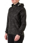 Veste de pluie compacte noire réfléchissante pour femme Commuter jacket d'Agu 6