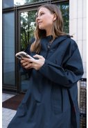 Poncho de pluie Reisenthel Mini Maxi bleu foncé | Léger et imperméable 3