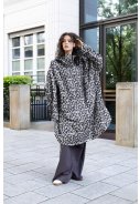 Poncho de pluie Reisenthel Mini Maxi Leo Nero | Léger et imperméable 4