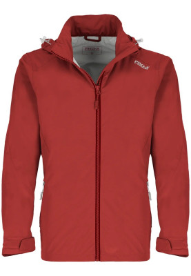 Manteau de pluie rouge extensible 4 directions pour femmes Eva de Pro-X Elements