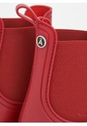 Bottine de pluie basse rouge (Karanda red) Druppel de Tantä 3