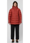 Veste de pluie puffer femme rouge (Red Ochre) Frost de Tantä 8