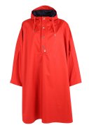 Poncho de pluie rouge Danerain par Danefae