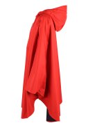 Poncho de pluie rouge Danerain par Danefae 3