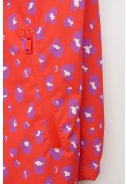 Veste de pluie rouge imprimée Magla de Tänta 5