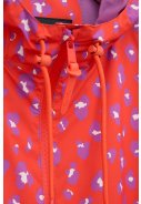 Veste de pluie rouge imprimée Magla de Tänta 6
