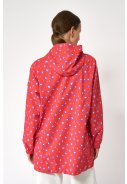 Veste de pluie rouge imprimée Magla de Tänta 8