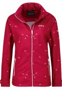 Imperméable femme rouge Salsa imprimé hirondelles Elena de Pro-X Elements 1