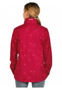 Imperméable femme rouge Salsa imprimé hirondelles Elena de Pro-X Elements 4