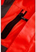 Veste de pluie haute visibilité rouge/noir Lyngsøe Rainwear 5