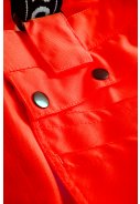 Pantalon de pluie haute visibilité rouge/noir Lyngsøe Rainwear 2