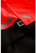 Pantalon de pluie haute visibilité rouge/noir Lyngsøe Rainwear 3