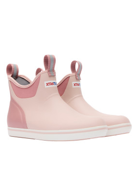 Bottine Deck Boot étanche rose (blush pink) pour femme Xtratuf
