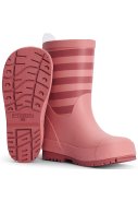 Bottes de pluie enfant Gränna rayées roses de Tretorn 4