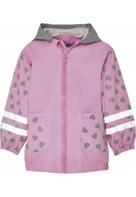 Veste imperméable enfant Chat rose / gris de Playshoes
