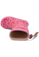 Botte de pluie enfant rose Fashion « Peace on Earth » de Bisgaard 4
