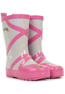 Botte de pluie enfant rose/lilas Ballet de Kidorable