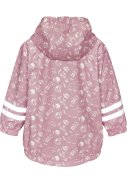 Veste de pluie rose Forest Animals avec doublure polaire de Playshoes 3
