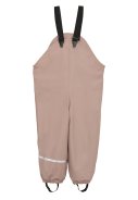 Pantalon de pluie marron en caoutchouc issu de plastique recyclé de CeLaVi