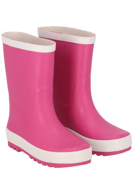 Bottes de pluie en caoutchouc rose de XQ Footwear