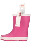 Bottes de pluie en caoutchouc rose de XQ Footwear 3