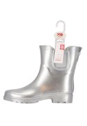 Botte de pluie Chelsea Rubber argent métallisé pour femme de XQ 2