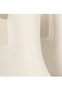 Botte de pluie Chelsea Rubber blanche neige pour femme de XQ 4